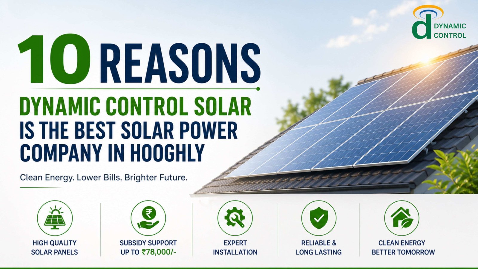 10 Reasons Dynamic Control Solar Is the Best Solar Power Company in Hooghly